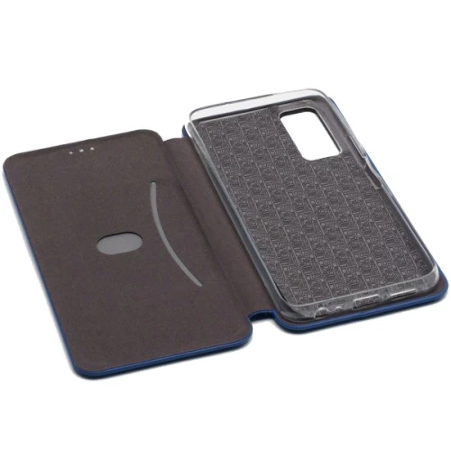 Чехол книжка для Tecno Camon 17P Fashion Case Темно синий