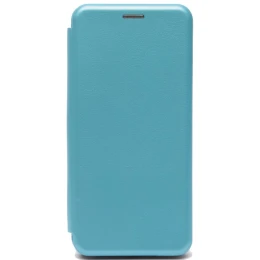 Чехол книжка для Tecno Spark 7 Fashion Case Голубой