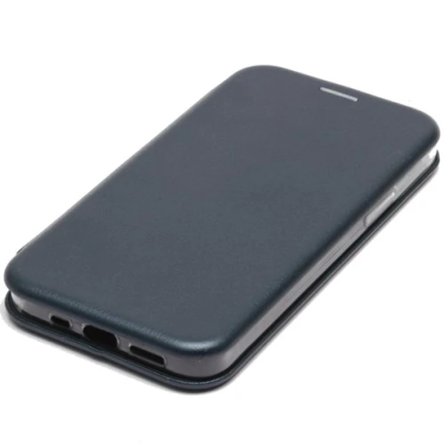 Чехол книжка для Apple iPhone 14 Plus Fashion Case Темно синий
