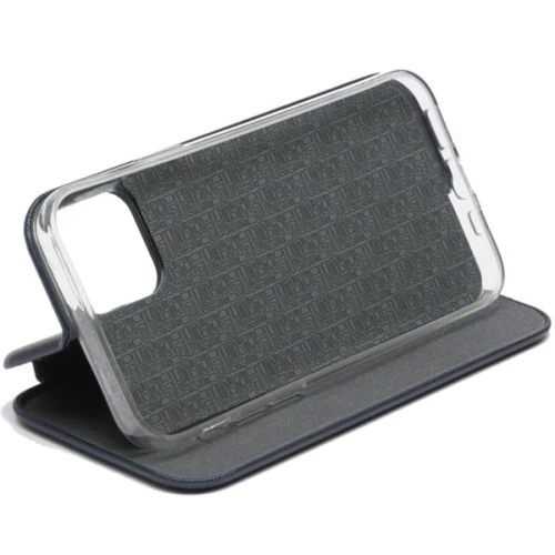 Чехол книжка для Apple iPhone 14 Plus Fashion Case Темно синий