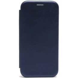 Чехол книжка для Apple iPhone 14 Fashion Case Темно синий