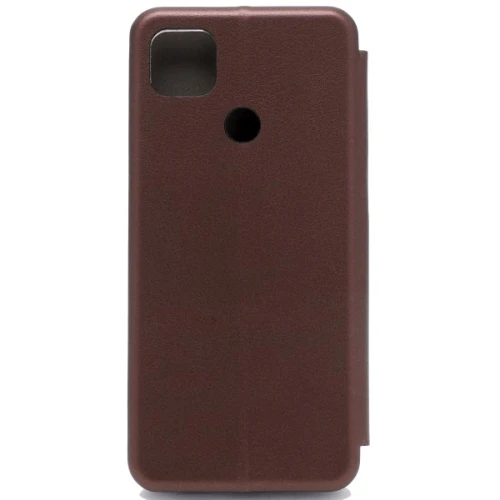 Чехол книжка для Xiaomi Redmi 9C Fashion Case Бордовый