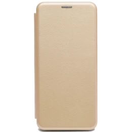 Чехол книжка для Xiaomi Poco C40 Fashion Case Золотой