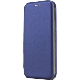 Чехол-книжка для Tecno Spark 30C Fashion Case на магнитах с визитницей Темно-синий