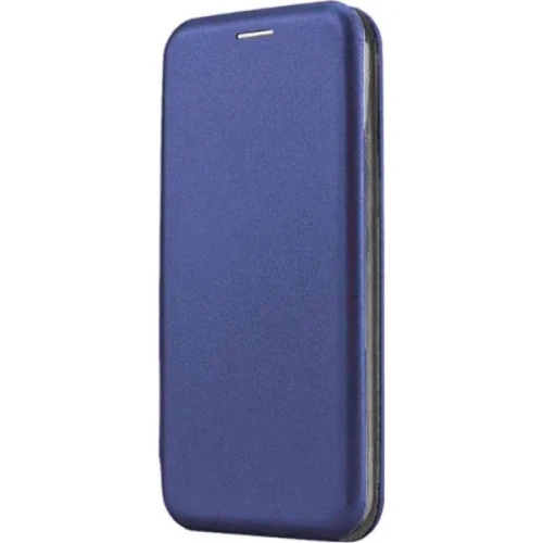 Чехол-книжка для Tecno Spark 30C Fashion Case на магнитах с визитницей Темно-синий