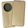 Чехол-книжка для Xiaomi Redmi 14C / Poco C75 Fashion Case на магнитах с визитницей Золотой