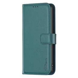 Чехол-книжка для Infinix Note 40 Pro \ Note 40 Pro+ 5G Fashion Case на магнитах с визитницей Зеленый