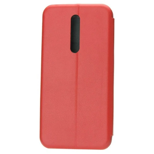 Чехол книжка для Xiaomi Redmi Note 8 Pro Fashion Case 3D Красный