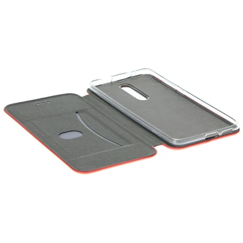 Чехол книжка для Xiaomi Redmi Note 8 Pro Fashion Case 3D Красный
