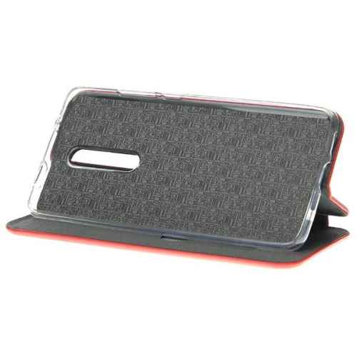 Чехол книжка для Xiaomi Redmi Note 8 Pro Fashion Case 3D Красный