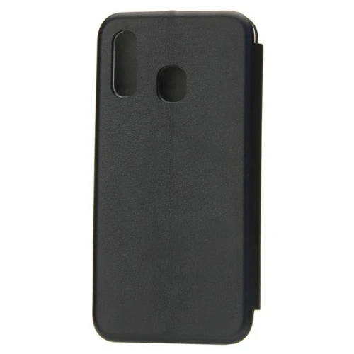 Чехол книжка для Samsung Galaxy A20S Fashion Case 3D Черный