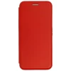 Чехол книжка для Xiaomi Redmi Note 9 Fashion Case Красный