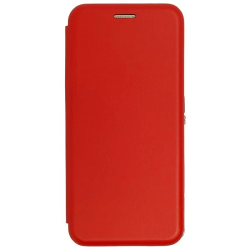 Чехол книжка для Xiaomi Redmi Note 9 Fashion Case Красный
