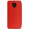 Чехол книжка для Xiaomi Redmi Note 9 Fashion Case Красный