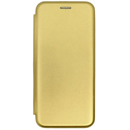 Чехол книжка для Huawei Honor 30i Fashion Case на магнитах Золотой