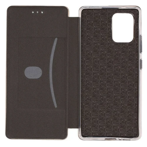 Чехол книжка для Samsung Galaxy S20FE Fashion Case на магнитах Золотой