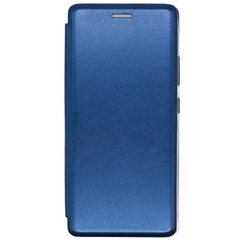 Чехол книжка для Xiaomi Mi 10 Lite Fashion Case на магнитах Синий