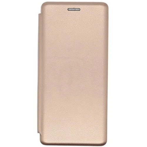 Чехол книжка для Samsung Galaxy A02S Fashion Case Золотой