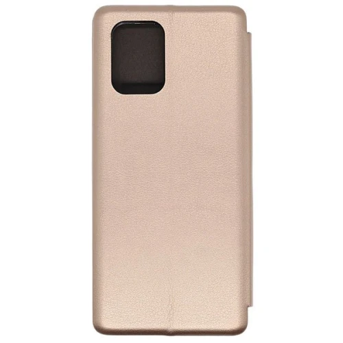 Чехол книжка для Samsung Galaxy A02S Fashion Case Золотой