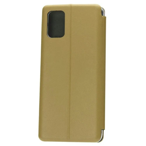 Чехол книжка для Samsung Galaxy A52 Fashion Case Золотой