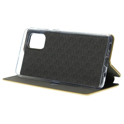 Чехол книжка для Samsung Galaxy A32 Fashion Case Золотой