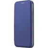 Чехол-книжка для Samsung Galaxy A05 Fashion Case на магнитах с визитницей Синий