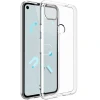 Силиконовый чехол для Google Pixel 5 TPU 1мм с бортиком Прозрачный