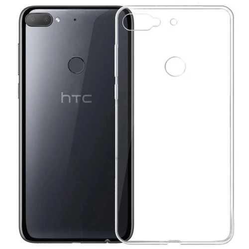 Силиконовый чехол для HTC Desire 12 TPU 1мм Прозрачный глянцевый