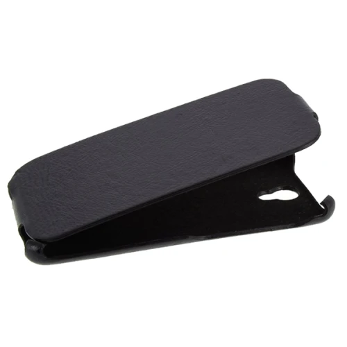 Чехол книжка для Highscreen Hercules Armor Case Slim черный флотер