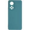 Силиконовый чехол для Honor 50 Soft Matte с защитой камеры Лазурный