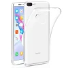 Силиконовый чехол для Huawei Honor 9 Lite TPU 1мм Прозрачный глянцевый