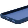 Силиконовый чехол для Honor X8a Soft Matte с микрофиброй Синий