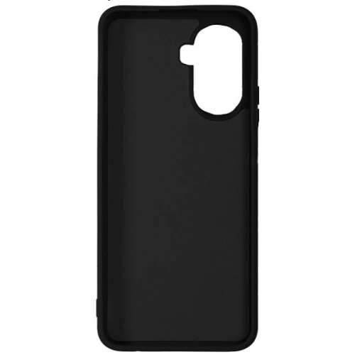 Силиконовый чехол для Huawei Nova Y70 Soft Matte с микрофиброй Черный