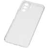Силиконовый чехол для Huawei Nova Y70 TPU 1мм с защитой камеры Прозрачный глянцевый