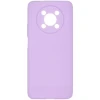 Силиконовый чехол для Huawei Nova Y90 Soft Matte с защитой камеры Сиреневый