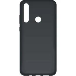 Силиконовый чехол для Huawei Y6p TPU 1мм Черный матовый