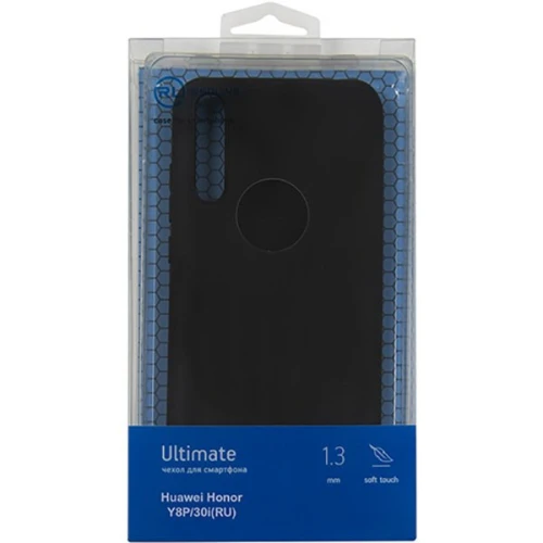 Силиконовый чехол для Huawei Y8P Red Line Ultimate Черный