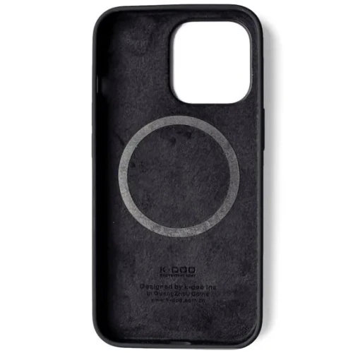Чехол накладка для Apple iPhone 14 Plus K-Doo Noble Collection Magsafe Черный