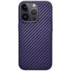 Чехол накладка для Apple iPhone 14 Pro K-Doo Noble Collection Magsafe Carbon Фиолетовый