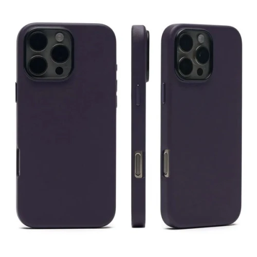 Чехол-накладка для Apple iPhone 16 Pro Max K-Doo Noble Collection Magsafe Фиолетовый