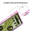 Силиконовый чехол для Google Pixel 8 Krieger Mix 1.5мм противоударный Розово фиолетовый