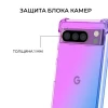 Силиконовый чехол для Google Pixel 8 Pro Krieger Mix 1.5мм противоударный Фиолетово синий