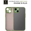 Силиконовый чехол для Apple iPhone 15 Plus Krieger матовый Хаки