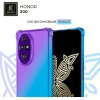 Силиконовый чехол для Honor 200 Krieger противоударный Фиолетово - синий