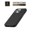 Чехол-накладка для Apple iPhone 15 Pro Max Krieger Leather c MagSafe Черный