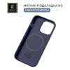 Силиконовый чехол для Apple iPhone 13 Krieger Magnetic с MagSafe Темно-синий