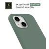 Силиконовый чехол для Apple iPhone 13 Krieger Magnetic с MagSafe Эвкалиптовый