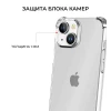 Силиконовый чехол для Apple iPhone 14 Krieger Mix 1.5мм противоударный Прозрачный
