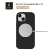 Силиконовый чехол для Apple iPhone 15 Plus Krieger Magnetic с MagSafe Черный