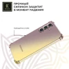 Силиконовый чехол для Galaxy A25 Krieger Mix 1.5мм противоударный Матово-золотой